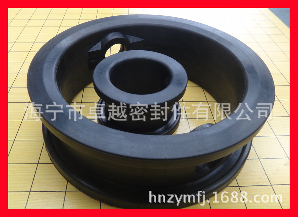 【定制耐油耐磨橡膠蝶閥 機械用橡膠密封件 橡膠制品】價格,廠家,圖片,其他密封件,海寧市卓越密封件-